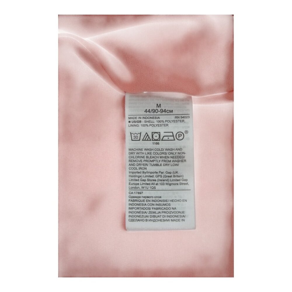 Banana Republic 🍑 Silky Peach Blouse M ✨Flawless‎ Condition✨ - Picture 5 of 8
